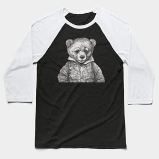 Cute Teddy Bear Baseball T-Shirt